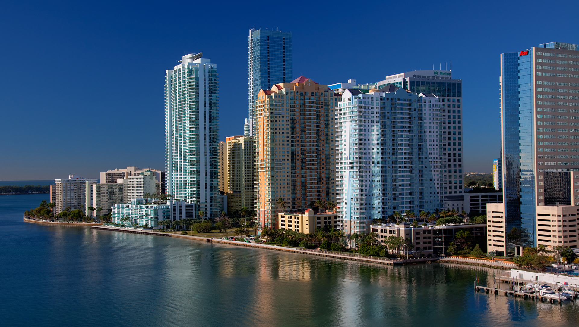 Miami Skyline Waterfront